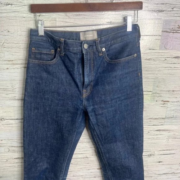 Everlane Jeans High  Rise Skinny Size 27 Stretch Comfort Medium Wash - Picture 3 of 9